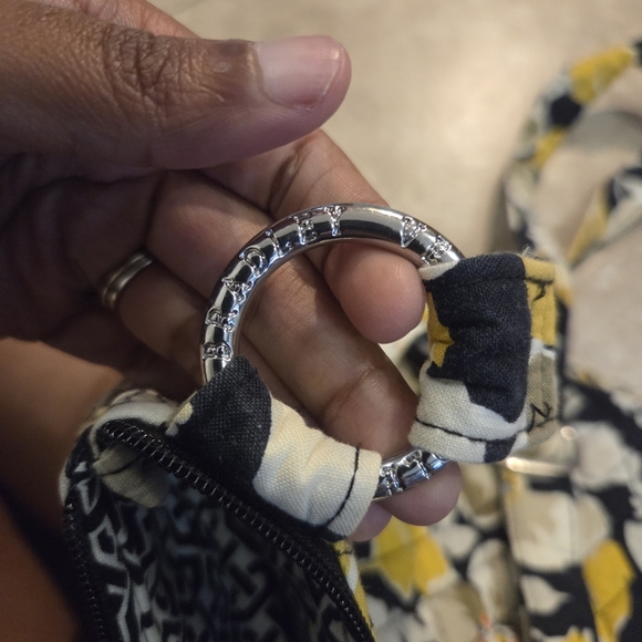 Vera Bradley Yellow Bohemian Floral Crossbody Zipper Bag. NWOT - Picture 10 of 10